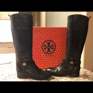 Tory Burch Brita Riding Boots size 7.5